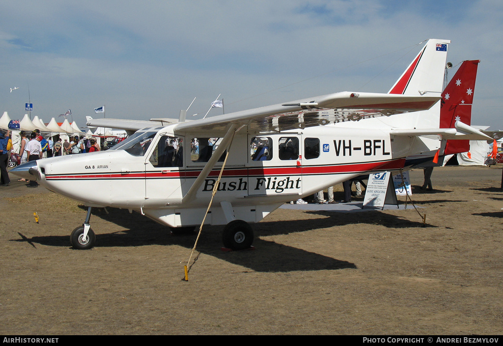 Aircraft Photo of VH-BFL | Gippsland GA8 Airvan | Bush Flight | AirHistory.net #84647