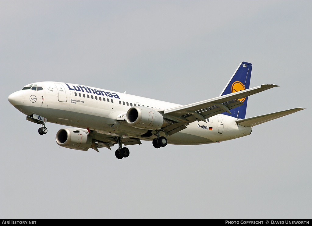 Aircraft Photo of D-ABEU | Boeing 737-330 | Lufthansa | AirHistory.net #84653