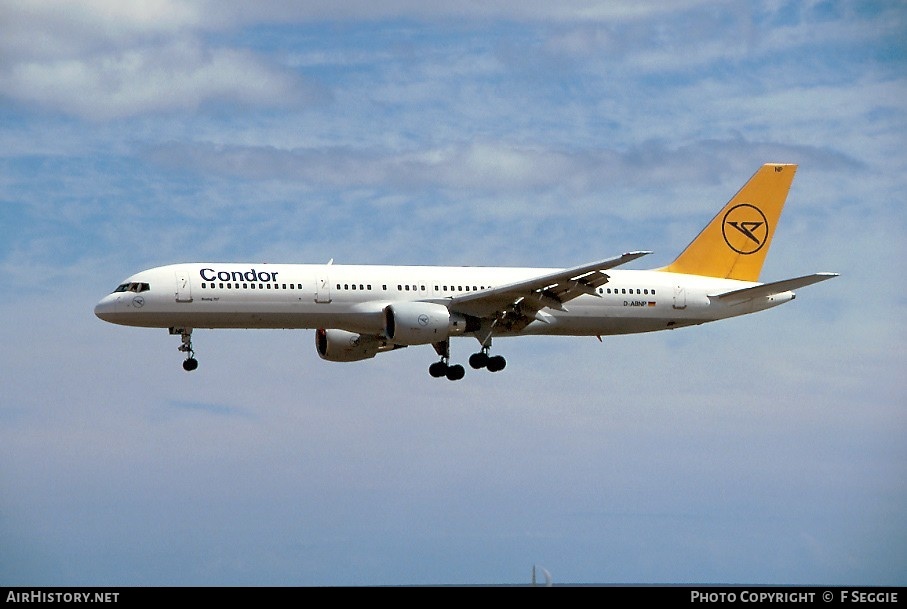 Aircraft Photo of D-ABNP | Boeing 757-230 | Condor Flugdienst | AirHistory.net #84661