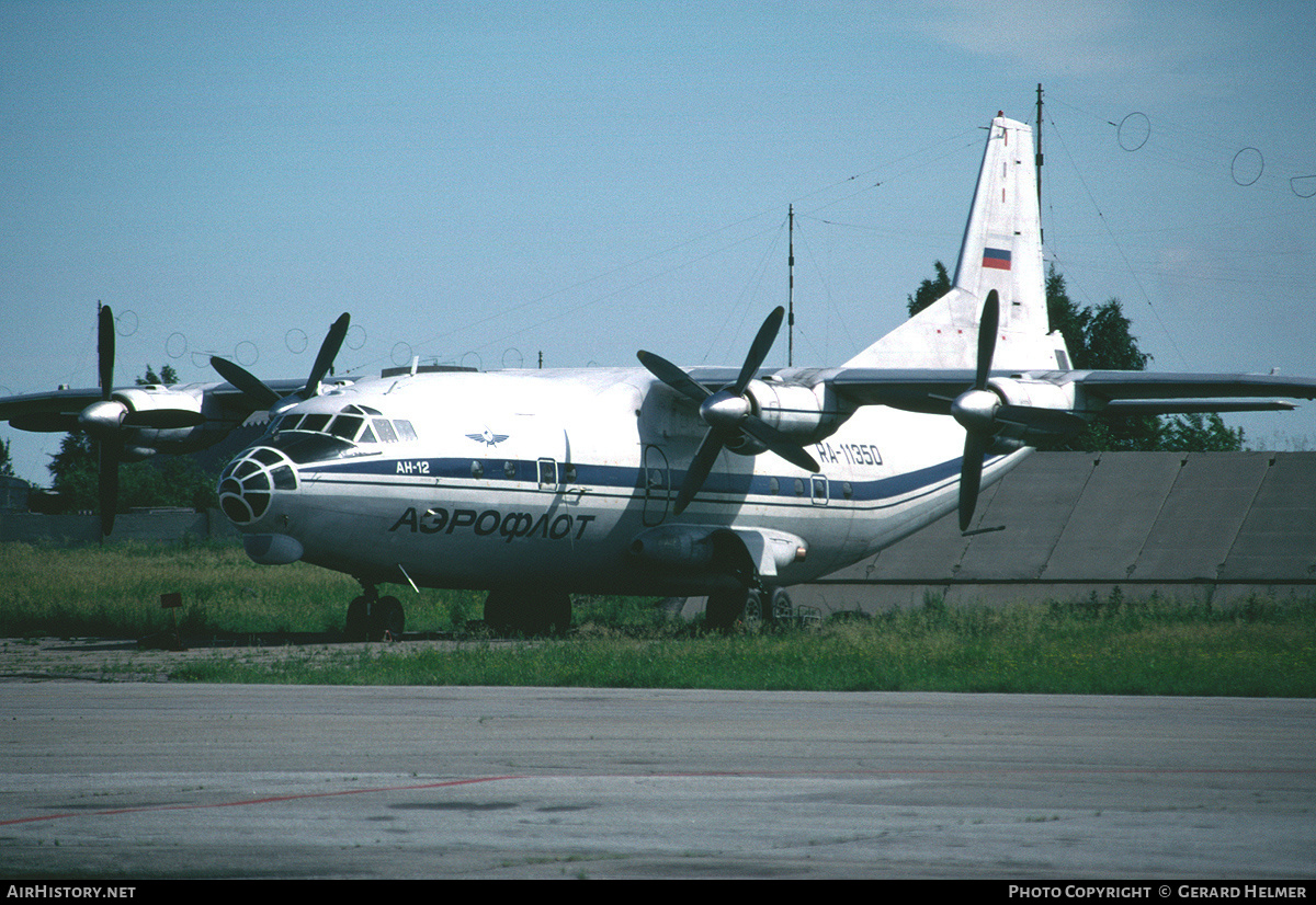 Aircraft Photo of RA-11350 | Antonov An-12B | Aeroflot | AirHistory.net #84663