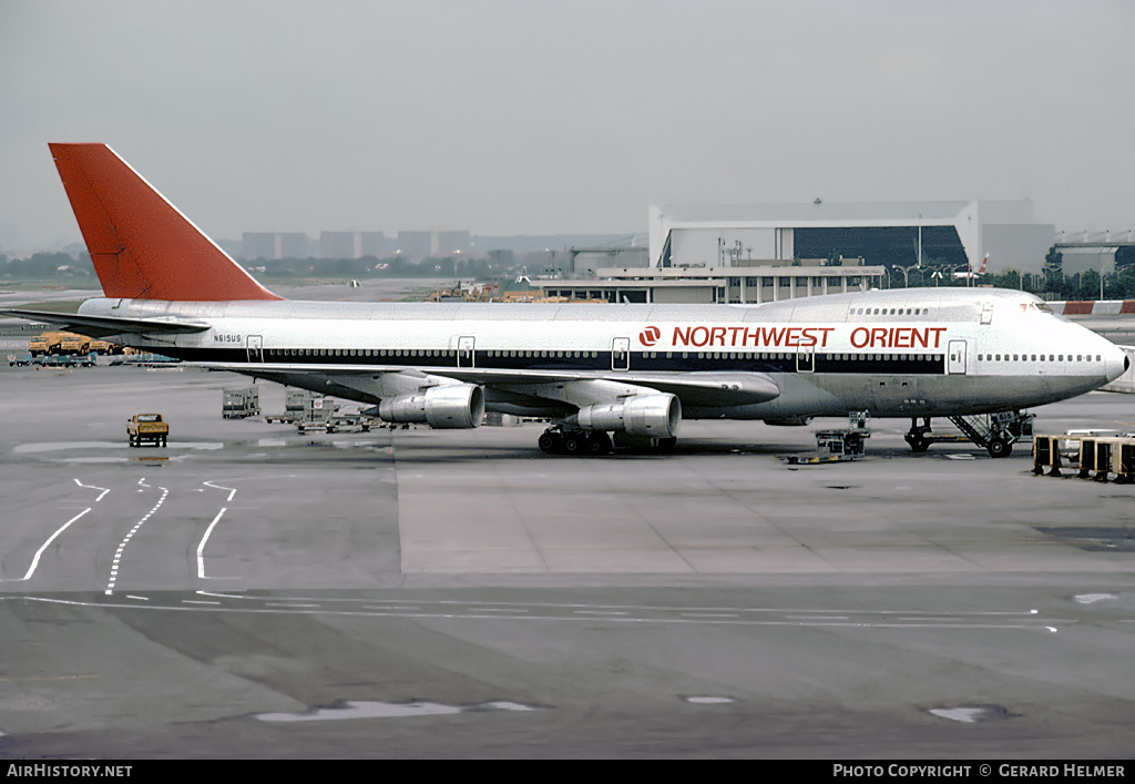 Aircraft Photo of N615US | Boeing 747-251B | Northwest Orient Airlines | AirHistory.net #84668