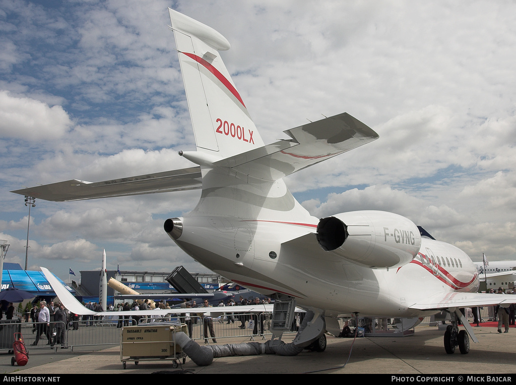 Aircraft Photo of F-GVNG | Dassault Falcon 2000LX | AirHistory.net #84671