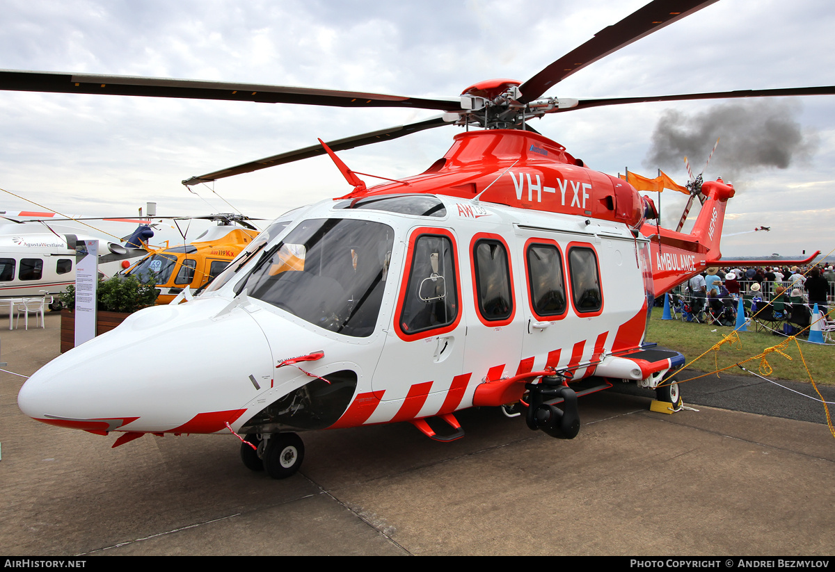 Aircraft Photo of VH-YXF | AgustaWestland AW-139 | Ambulance Victoria | AirHistory.net #84674