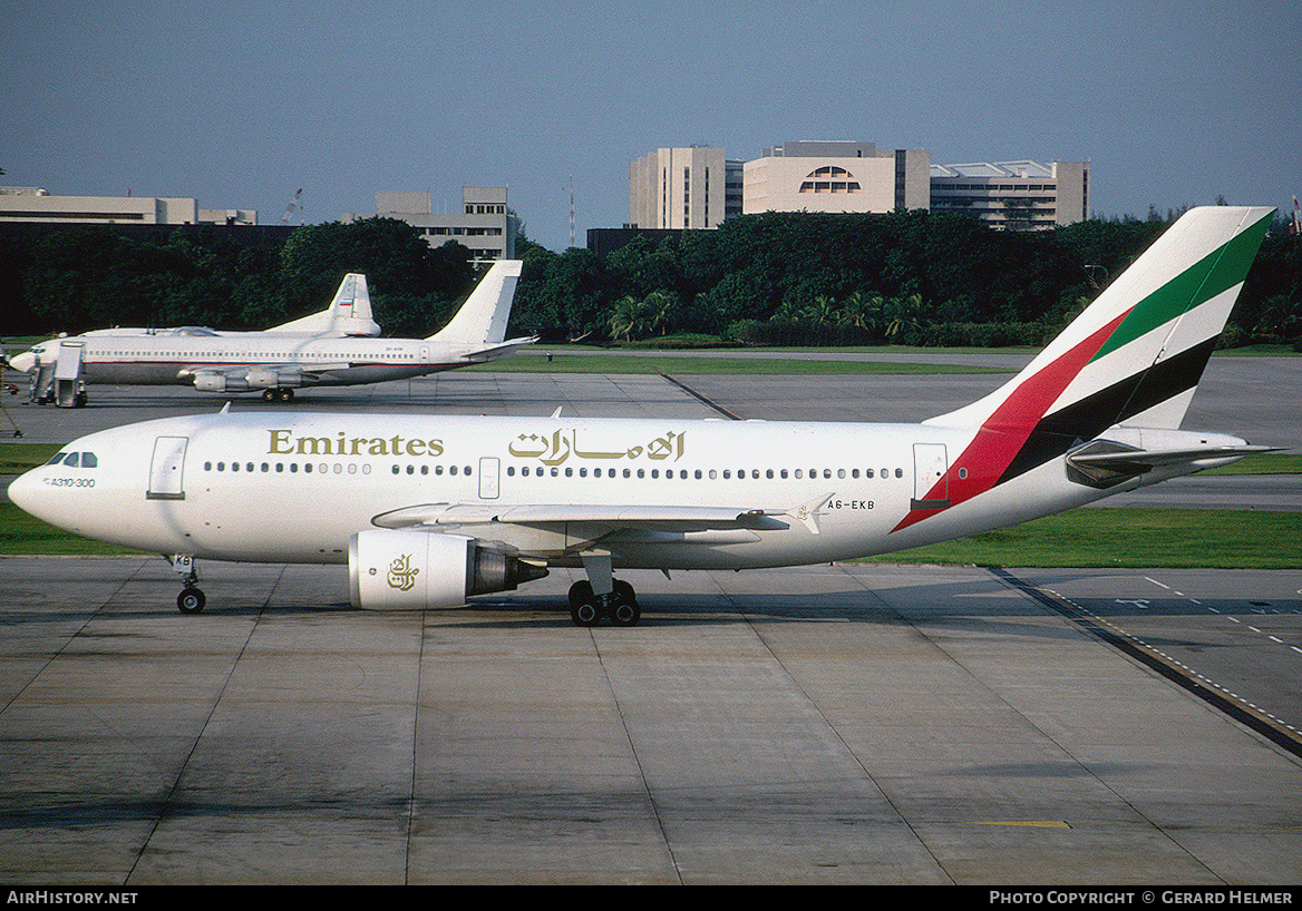 Aircraft Photo of A6-EKB | Airbus A310-304 | Emirates | AirHistory.net #84685