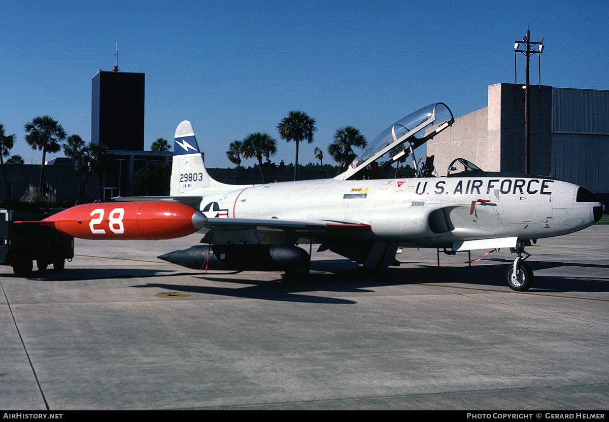 Aircraft Photo of 52-9803 / 29803 | Lockheed T-33A | USA - Air Force | AirHistory.net #84688