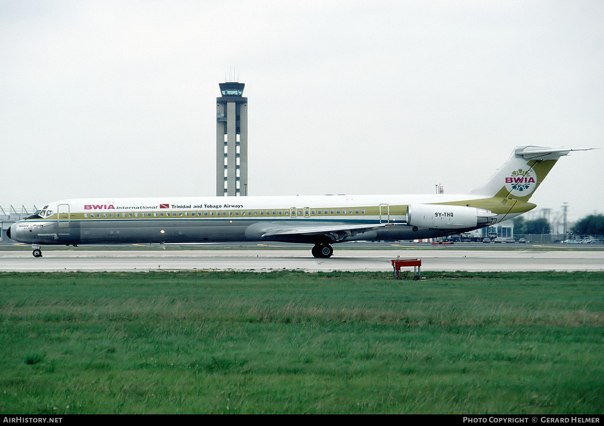 Aircraft Photo of 9Y-THQ | McDonnell Douglas MD-83 (DC-9-83) | BWIA International - Trinidad and Tobago Airways | AirHistory.net #84695