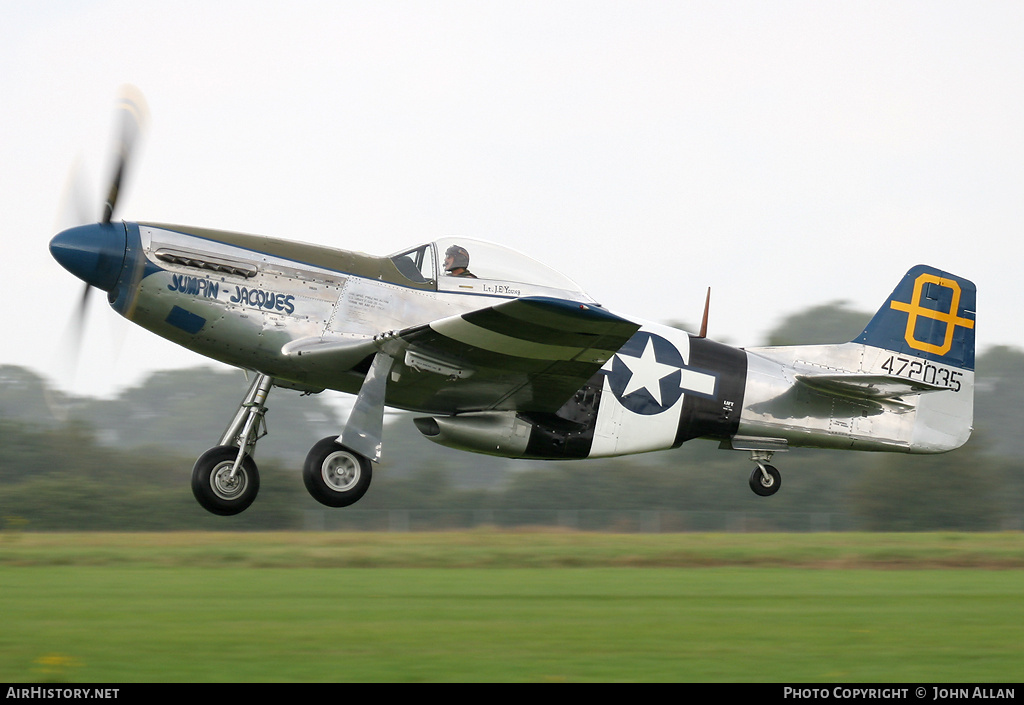 Aircraft Photo of G-SIJJ / 472035 | North American P-51D Mustang | USA - Air Force | AirHistory.net #84696