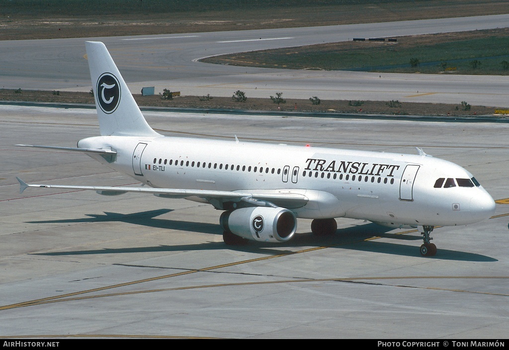 Aircraft Photo of EI-TLI | Airbus A320-231 | TransLift Airways | AirHistory.net #84699