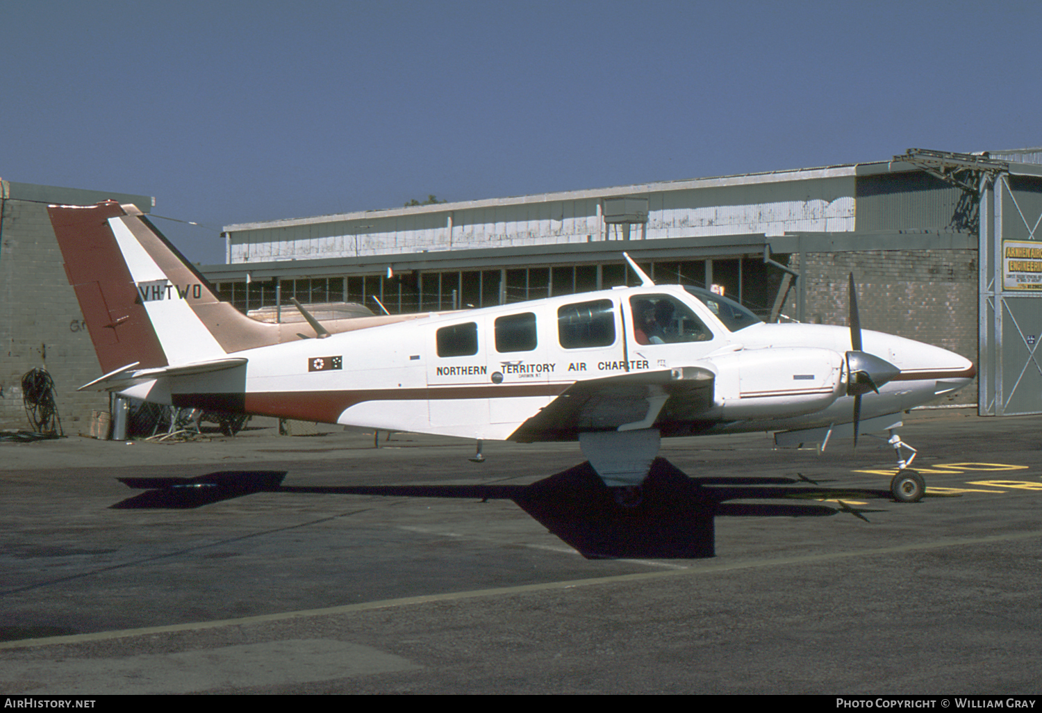 Aircraft Photo of VH-TWO | Beech 58 Baron | Northern Territory Air Charter | AirHistory.net #84715