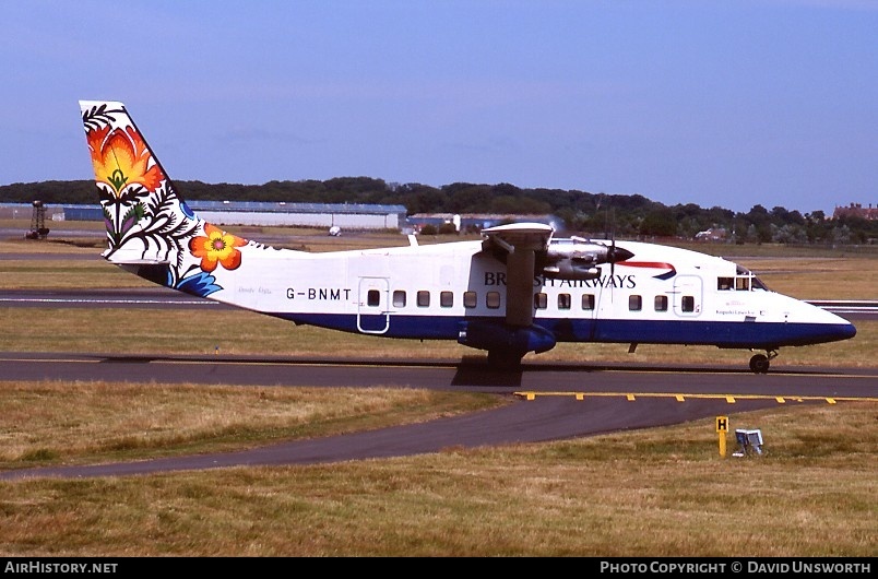 Aircraft Photo of G-BNMT | Short 360-100 | British Airways | AirHistory.net #84737