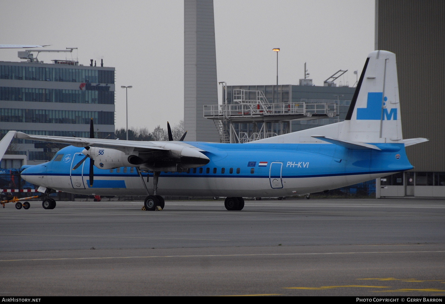 Aircraft Photo of PH-KVI | Fokker 50 | KLM Cityhopper | AirHistory.net #84744