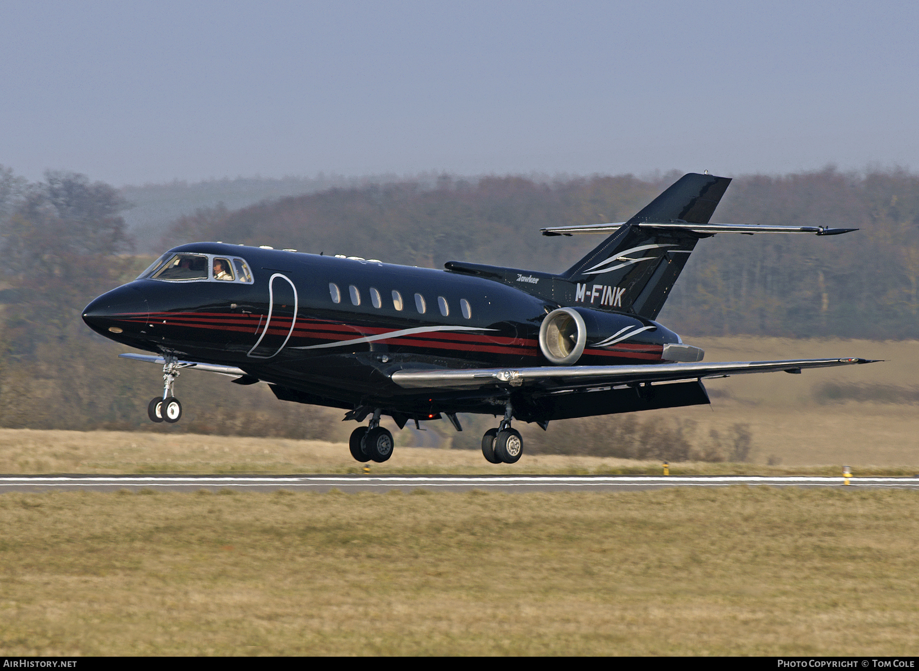 Aircraft Photo of M-FINK | Raytheon Hawker 1000 | AirHistory.net #84746