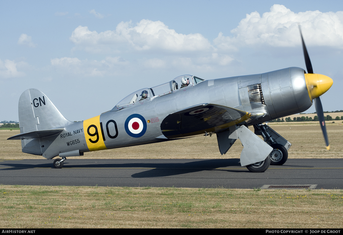 Aircraft Photo of G-CHFP / WG655 | Hawker Sea Fury T20 | UK - Navy | AirHistory.net #84754