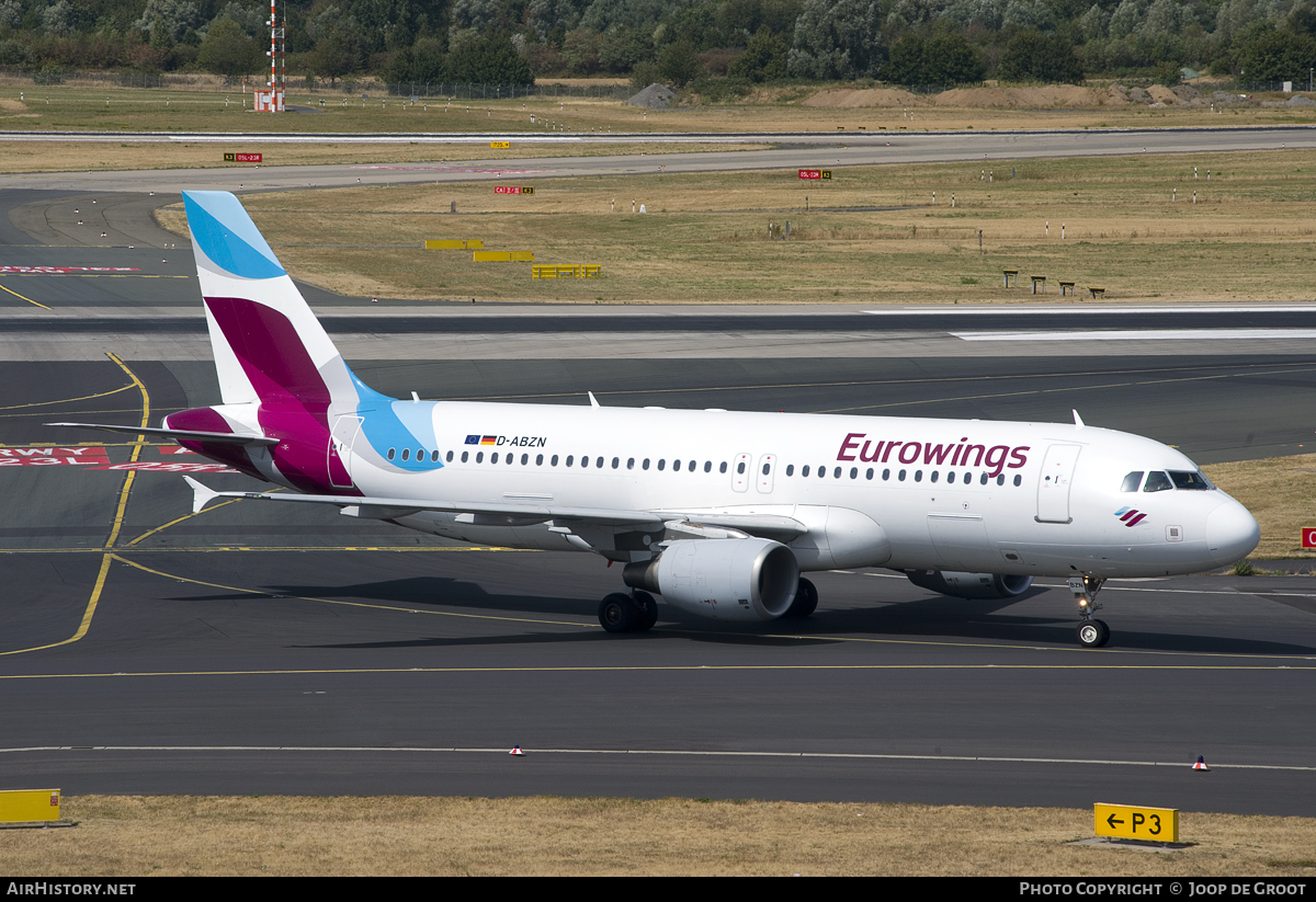 Aircraft Photo of D-ABZN | Airbus A320-216 | Eurowings | AirHistory.net #84760
