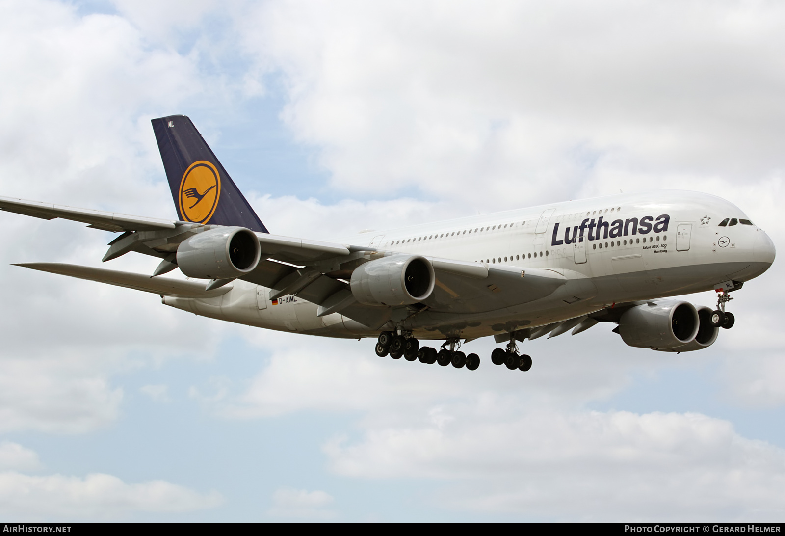 Aircraft Photo of D-AIML | Airbus A380-841 | Lufthansa | AirHistory.net #84761