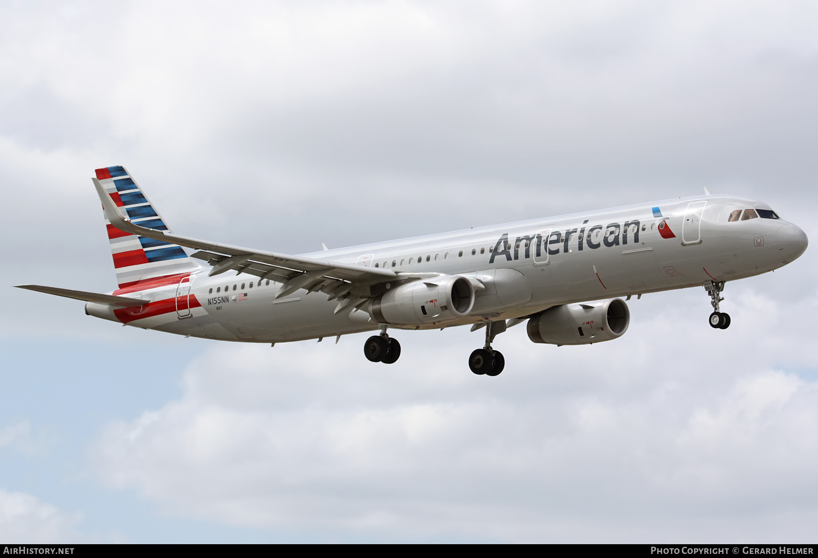 Aircraft Photo of N155NN | Airbus A321-231 | American Airlines | AirHistory.net #84763