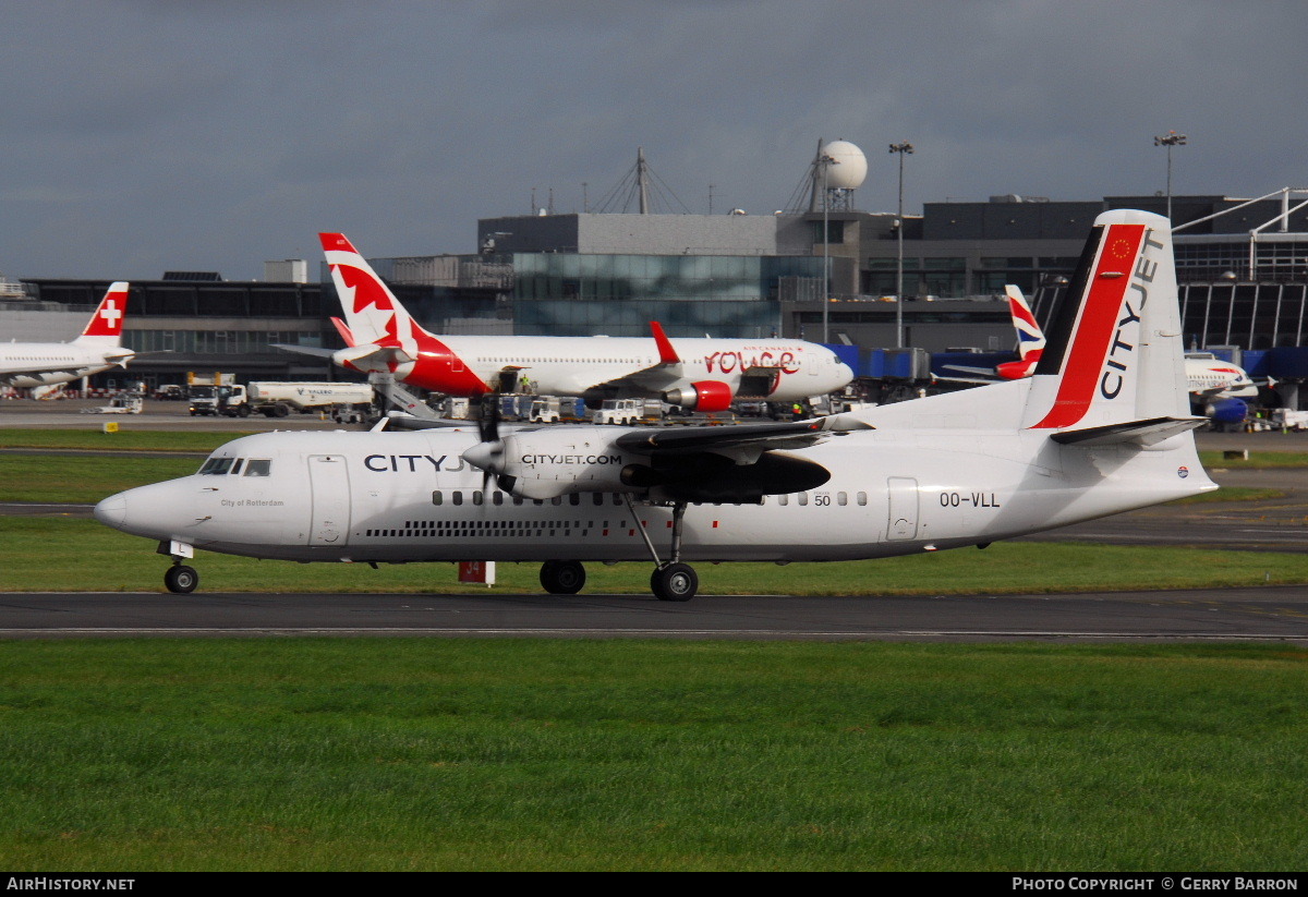 Aircraft Photo of OO-VLL | Fokker 50 | CityJet | AirHistory.net #84773