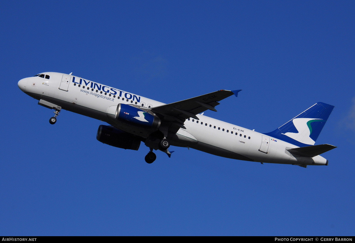 Aircraft Photo of EI-EXK | Airbus A320-232 | Livingston Air | AirHistory.net #84775