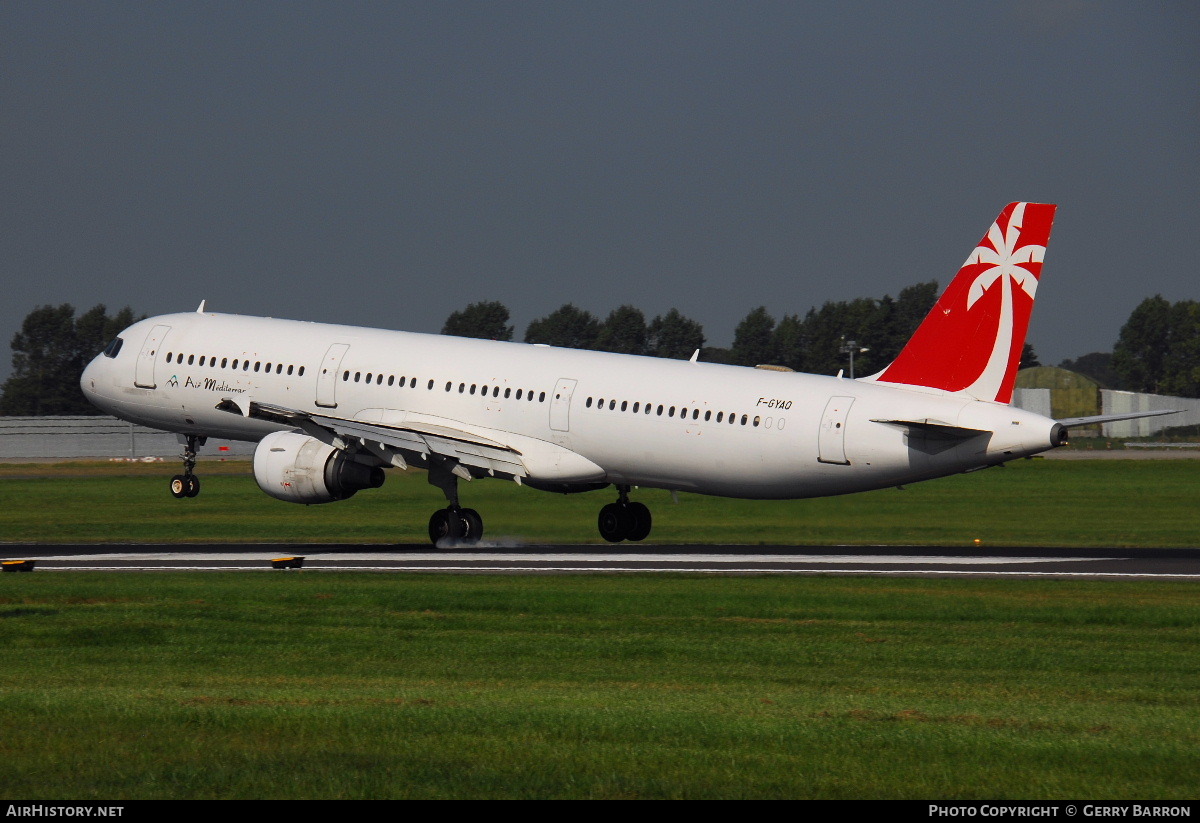 Aircraft Photo of F-GYAQ | Airbus A321-211 | Air Méditerranée | AirHistory.net #84780