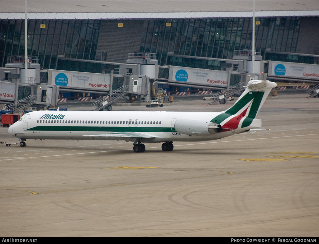 Aircraft Photo of I-DATQ | McDonnell Douglas MD-82 (DC-9-82) | Alitalia | AirHistory.net #84785