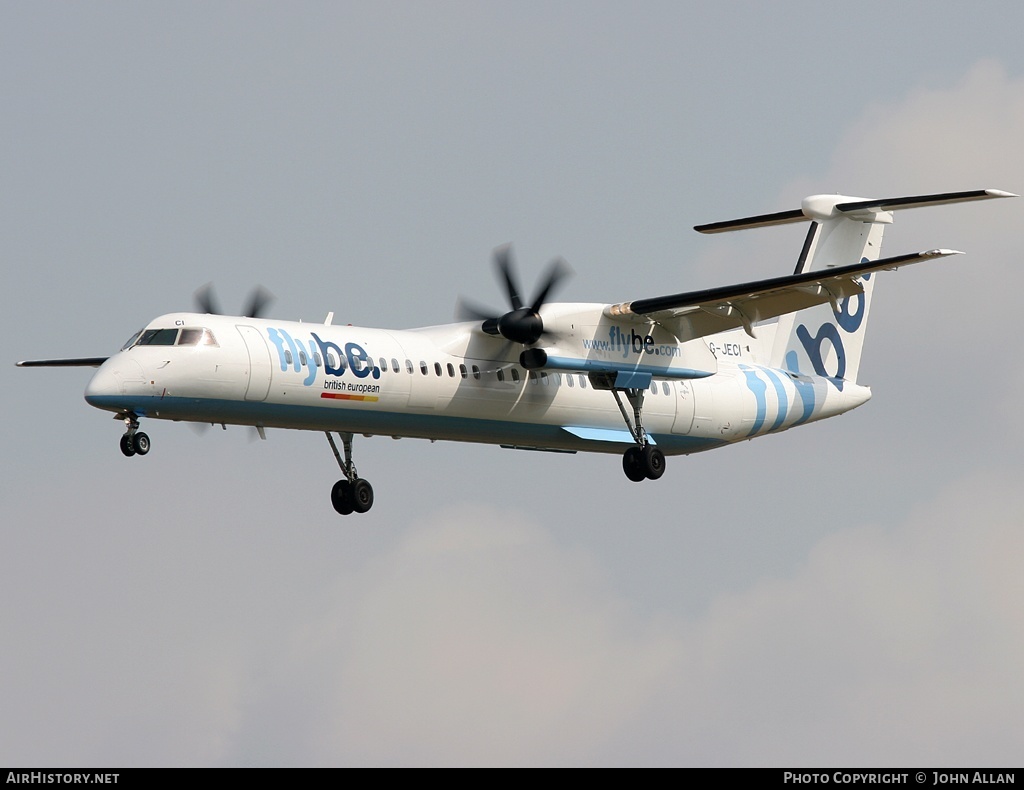 Aircraft Photo of G-JECI | Bombardier DHC-8-402 Dash 8 | Flybe - British European | AirHistory.net #84789