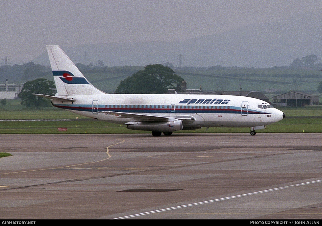 Aircraft Photo of EC-DUB | Boeing 737-2K5/Adv | Spantax | AirHistory.net #84790