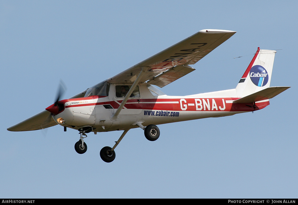 Aircraft Photo of G-BNAJ | Cessna 152 | Cabair | AirHistory.net #84794