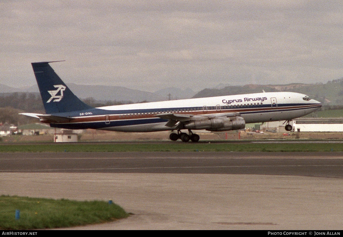 Aircraft Photo of 5B-DAL | Boeing 707-123B | Cyprus Airways | AirHistory.net #84813