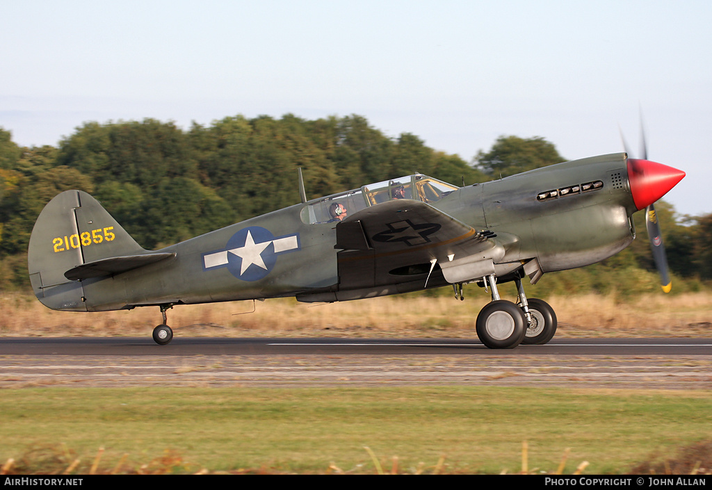 Aircraft Photo of G-KITT / 210855 | Curtiss P-40M Warhawk | USA - Air Force | AirHistory.net #84819