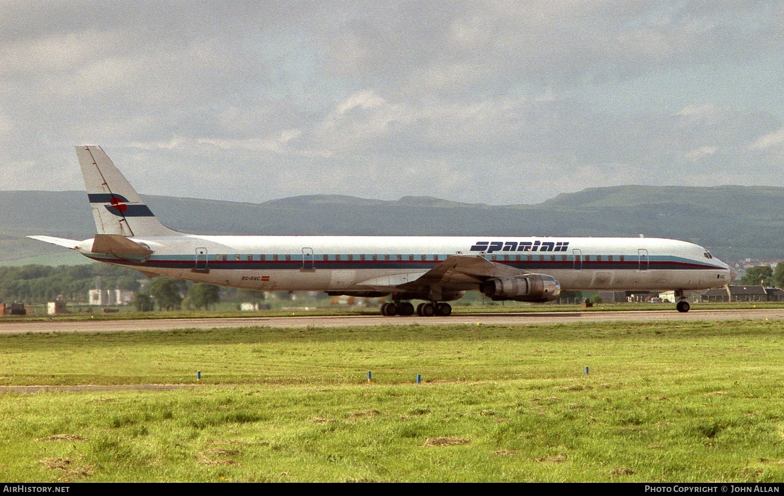 Aircraft Photo of EC-DVC | McDonnell Douglas DC-8-61 | Spantax | AirHistory.net #84830