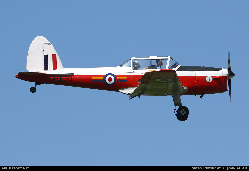 Aircraft Photo of G-BXDG / WK630 | De Havilland Canada DHC-1 Chipmunk Mk22 | UK - Air Force | AirHistory.net #84849