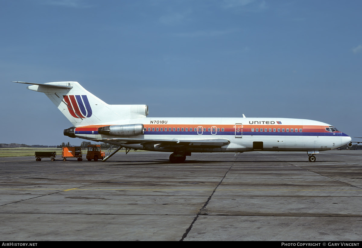 Aircraft Photo of N7018U | Boeing 727-22 | United Airlines | AirHistory.net #84850
