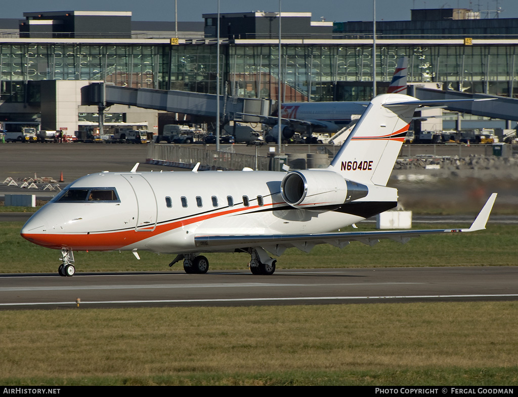 Aircraft Photo of N604DE | Bombardier Challenger 604 (CL-600-2B16) | AirHistory.net #84856