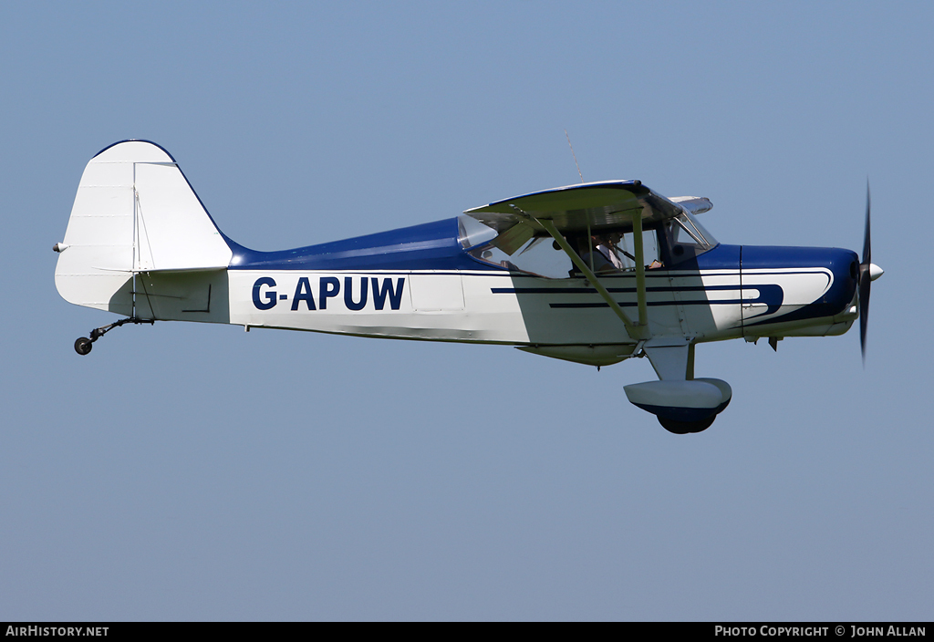 Aircraft Photo of G-APUW | Auster J-5V Autocar | AirHistory.net #84857