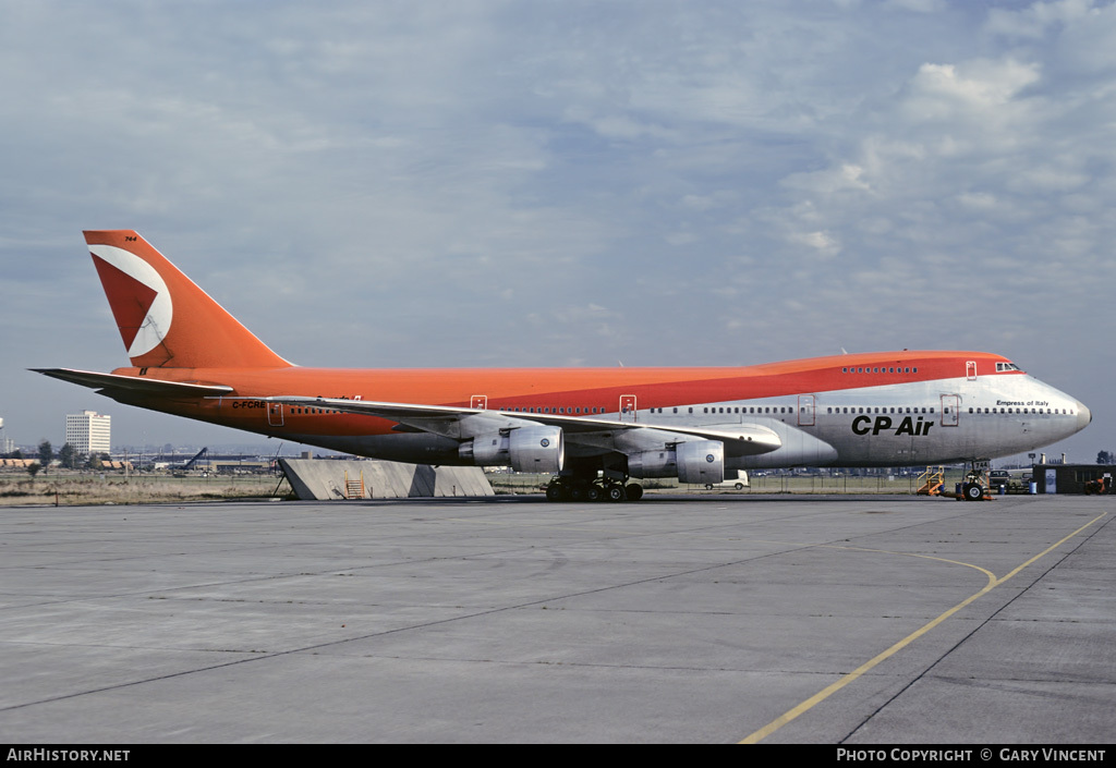 Aircraft Photo of C-FCRE | Boeing 747-217B | CP Air | AirHistory.net #84870