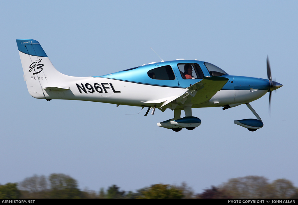 Aircraft Photo of N96FL | Cirrus SR-22 G3-GTSX Turbo | AirHistory.net #84881