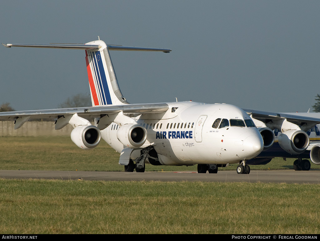 Aircraft Photo of EI-PAT | British Aerospace BAe-146-200 | Air France | AirHistory.net #84884