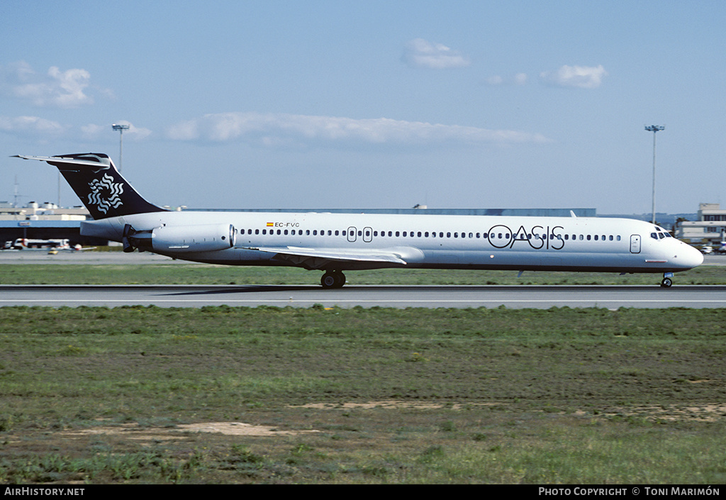 Aircraft Photo of EC-FVC | McDonnell Douglas MD-83 (DC-9-83) | Oasis International Airlines | AirHistory.net #84894