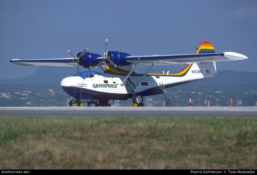 Aircraft Photo of N423RS | Consolidated PBY-5A Catalina | Greenpeace | AirHistory.net #84896