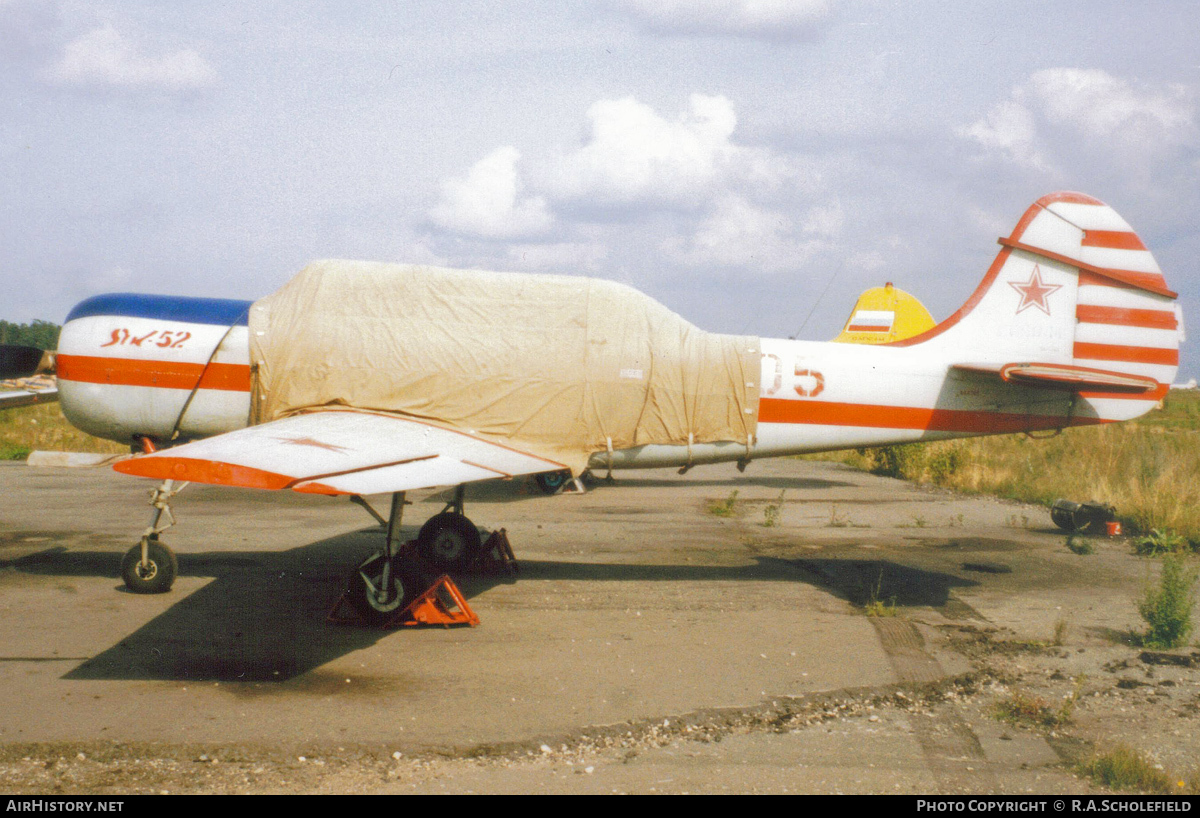 Aircraft Photo of 05 red | Yakovlev Yak-52 | Russia - Air Force | AirHistory.net #84910