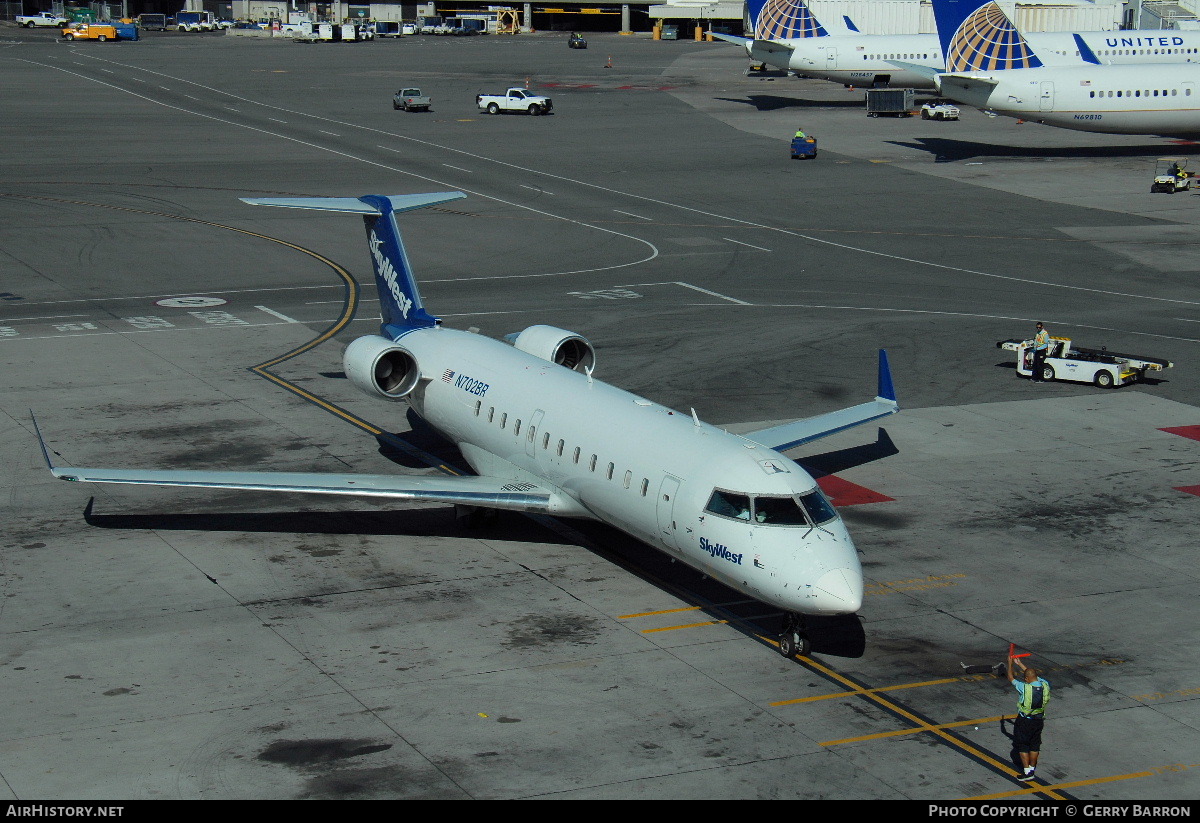 Aircraft Photo of N702BR | Canadair CRJ-200ER (CL-600-2B19) | SkyWest Airlines | AirHistory.net #84913