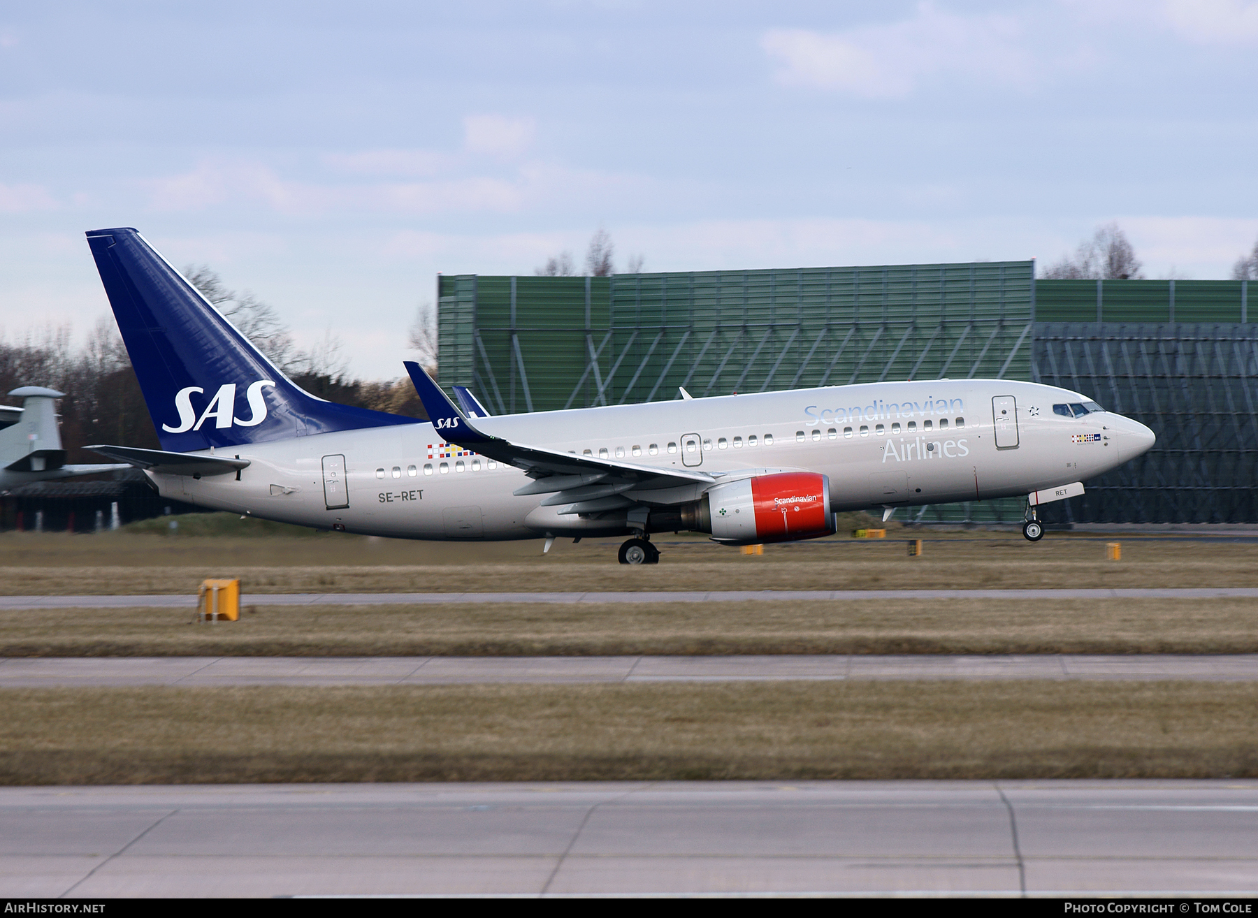 Aircraft Photo of SE-RET | Boeing 737-76N | Scandinavian Airlines - SAS | AirHistory.net #84916
