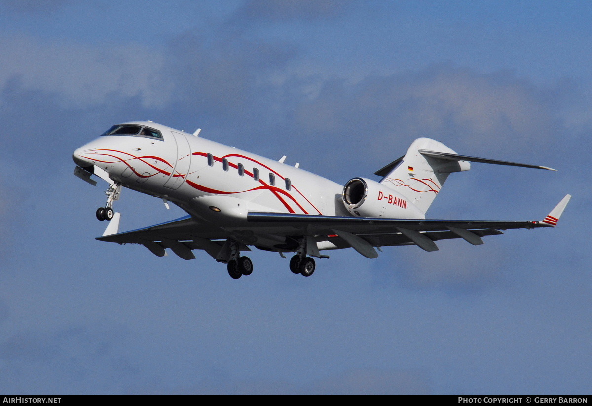 Aircraft Photo of D-BANN | Bombardier Challenger 300 (BD-100-1A10) | AirHistory.net #84922