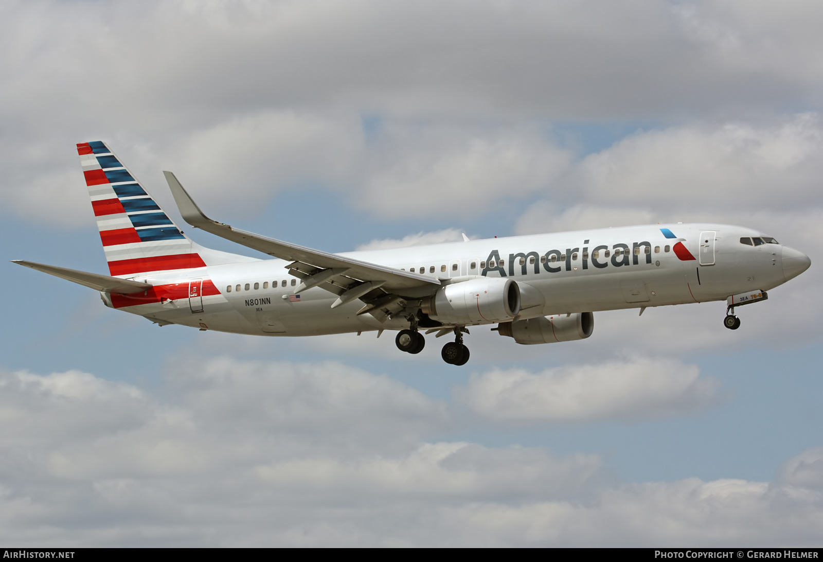 Aircraft Photo of N801NN | Boeing 737-823 | American Airlines | AirHistory.net #84929