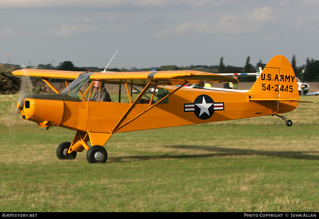 Aircraft Photo of G-OTAN / 52-2445 | Piper L-21B Super Cub | USA - Army | AirHistory.net #84941