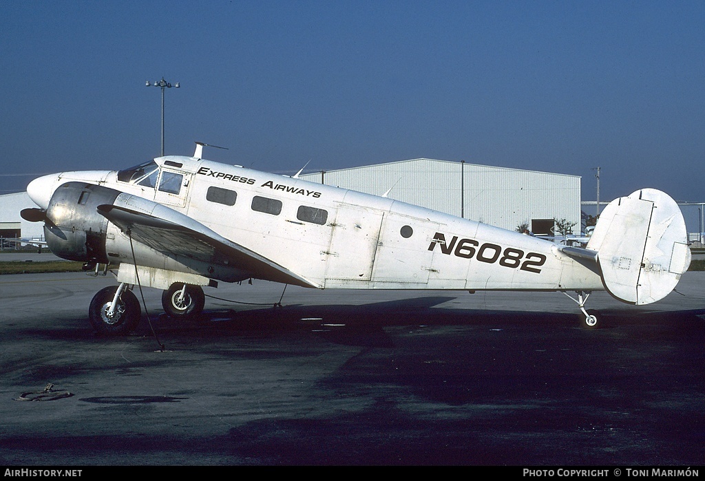 Aircraft Photo of N6082 | Beech C-45J Expeditor | Express Airways | AirHistory.net #84969