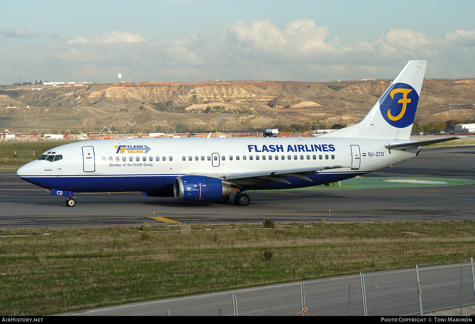 Aircraft Photo of SU-ZCD | Boeing 737-3Q8 | Flash Airlines | AirHistory.net #84974