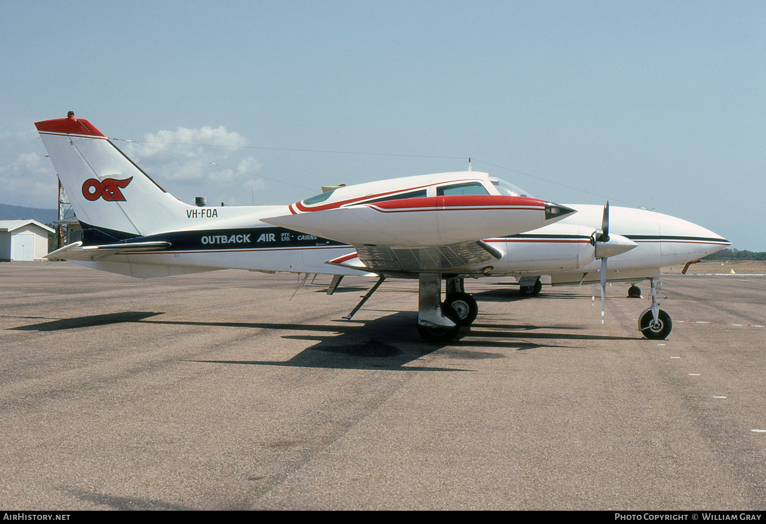 Aircraft Photo of VH-FOA | Cessna 310R | Outback Air Charter | AirHistory.net #84976