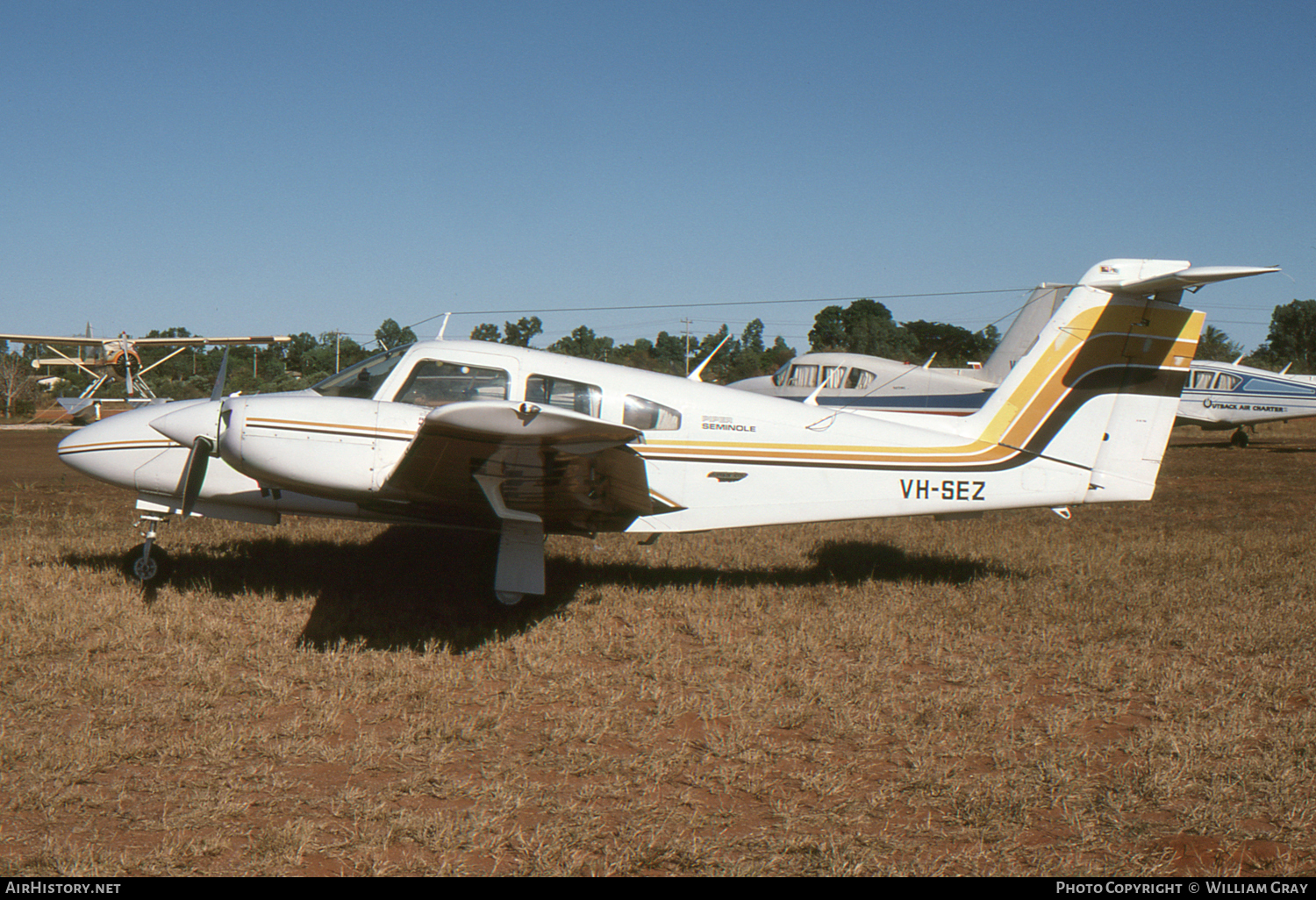 Aircraft Photo of VH-SEZ | Piper PA-44-180 Seminole | AirHistory.net #84988