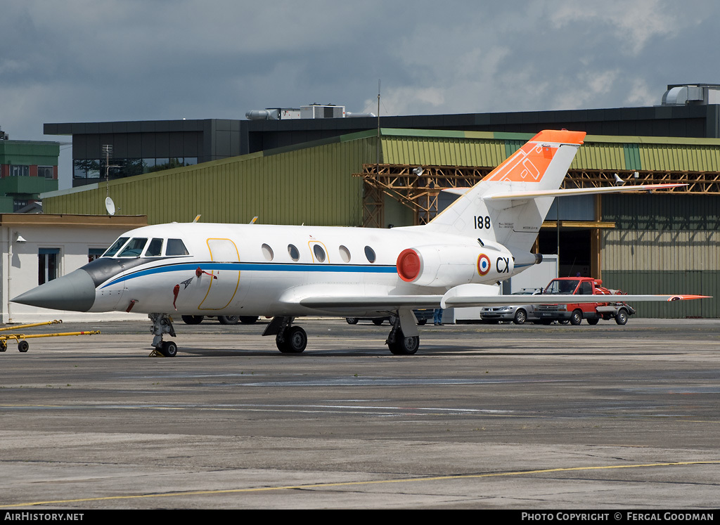 Aircraft Photo of 188 | Dassault Falcon 20C | France - Air Force | AirHistory.net #84989